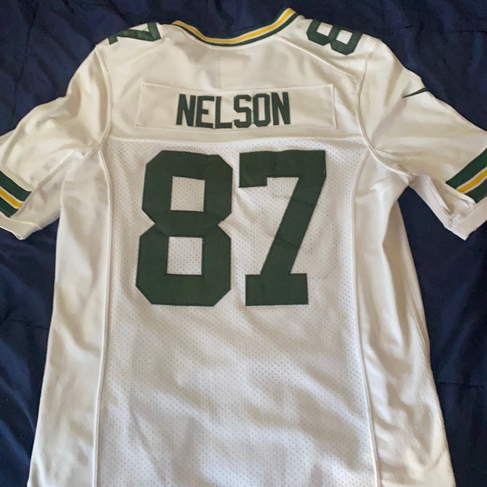 Jordy Nelson - Green Bay Packers Road White (M/L)